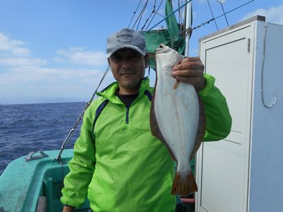 小樽　小樽沖　ヒラメ釣り