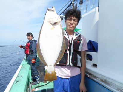 小樽　小樽沖　ヒラメ釣り