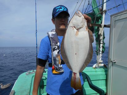 小樽　小樽沖　ヒラメ釣り