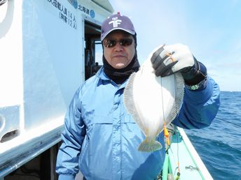 小樽　小樽沖　ヒラメ釣り