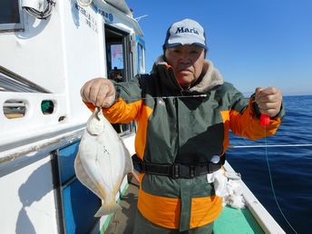 小樽　小樽沖　ヒラメ釣り