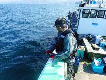 小樽　小樽沖　ヒラメ釣り