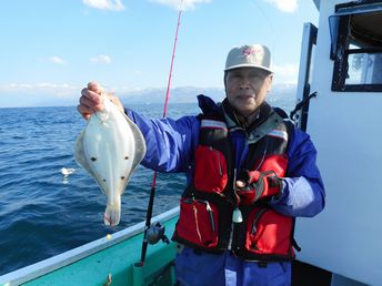 小樽　小樽沖　ヒラメ釣り