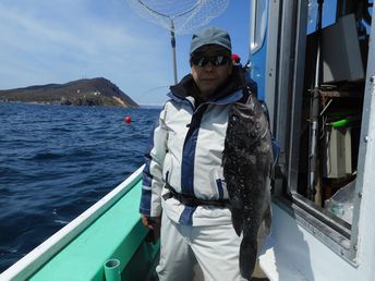 小樽　小樽沖　ヒラメ釣り