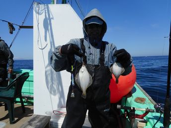 小樽　小樽沖　ヒラメ釣り