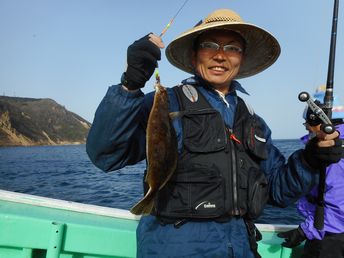 小樽　小樽沖　ヒラメ釣り